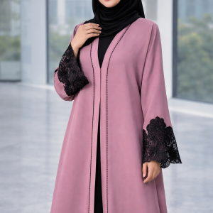 নেট হাতা চেরি (Dusty Rose)