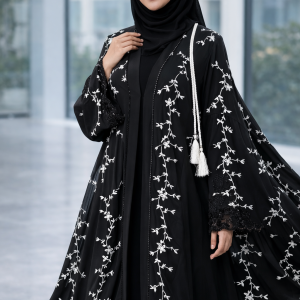 Full Body Embroidery Work (Black)