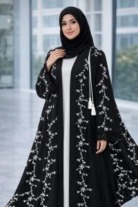 Full Body Embroidery Work White