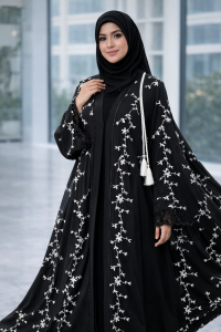 Full Body Embroidery Work (Black)